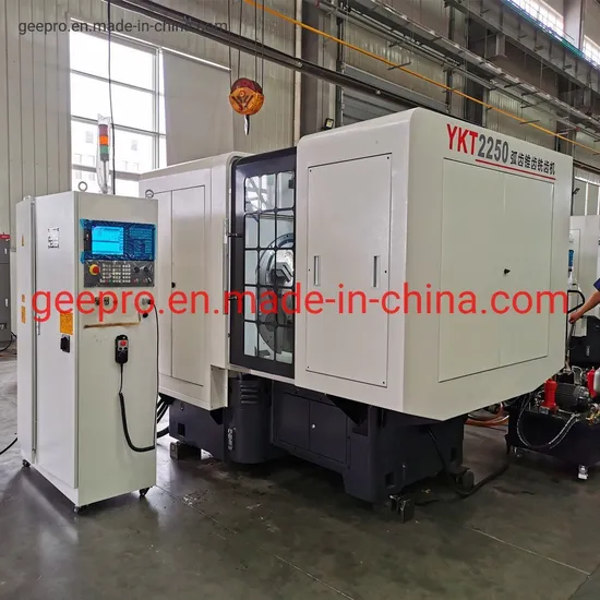Ykt2250 Spiral Bevel Gear Milling Hobbing Machine for Cutting Dia 500mm Modules 10m